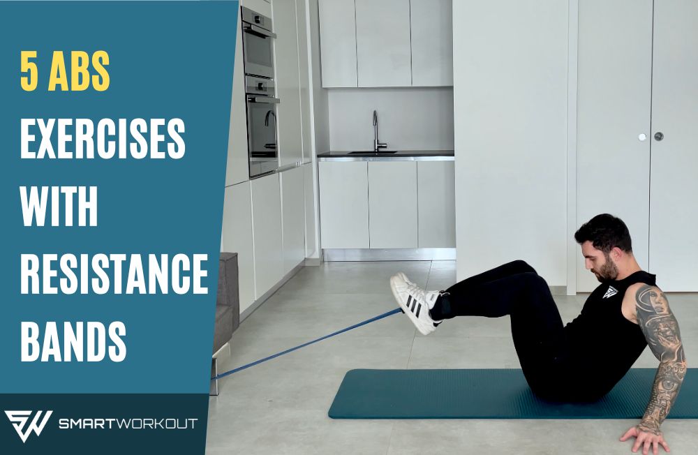 5 Abs Exercises with Resistance bands