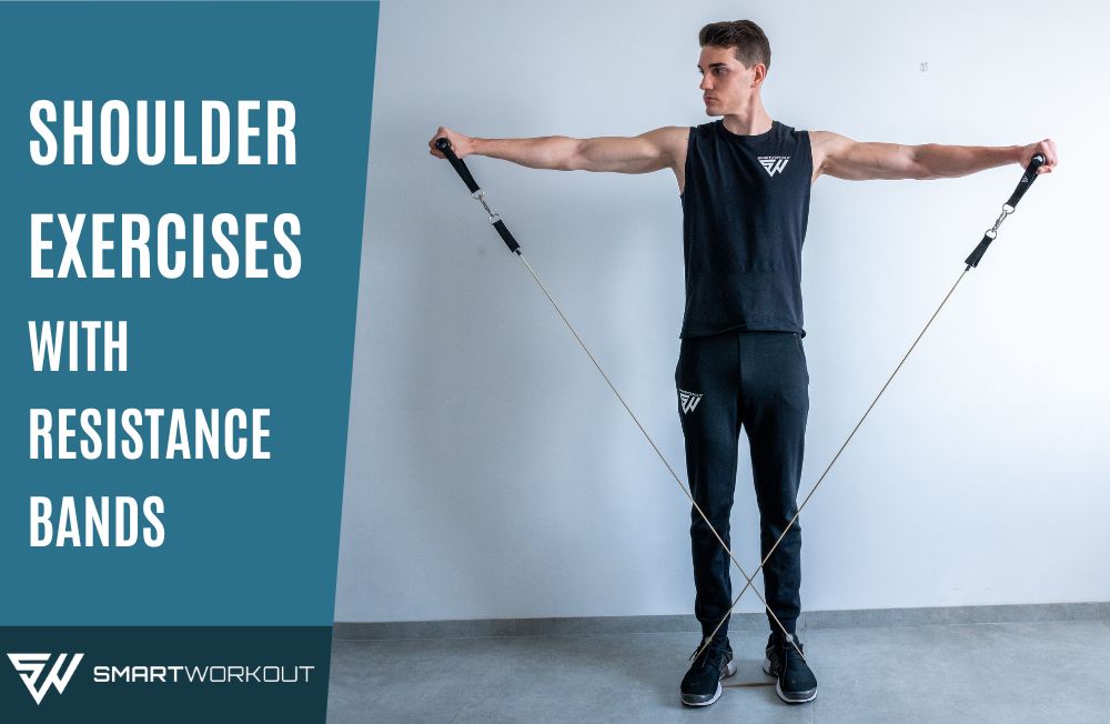 Shoulders Exercises with Resistance Bands