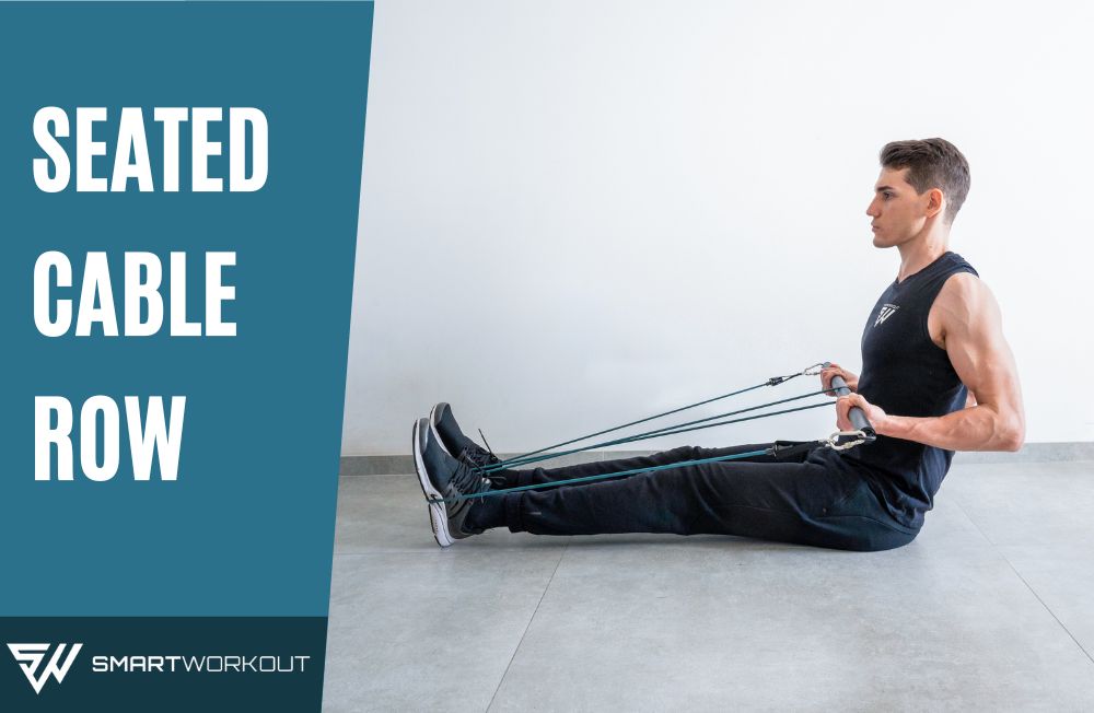 Seated Cable Row with Resistance Bands