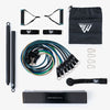 Resistance bands set with bar