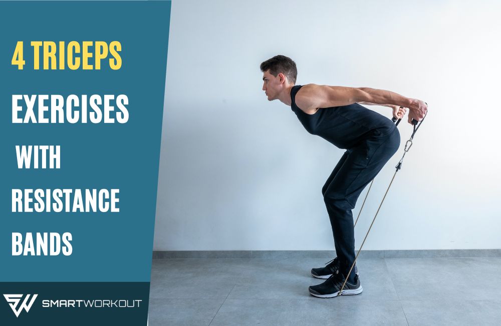 Triceps workout at discount home with resistance bands