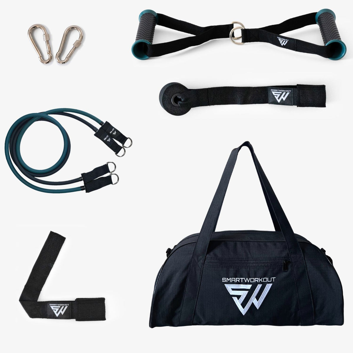 SmartWorkout® - Professionele weerstandsbanden set, compleet pakket SmartWorkout® - Professionele weerstandsbanden set, compleet pakket